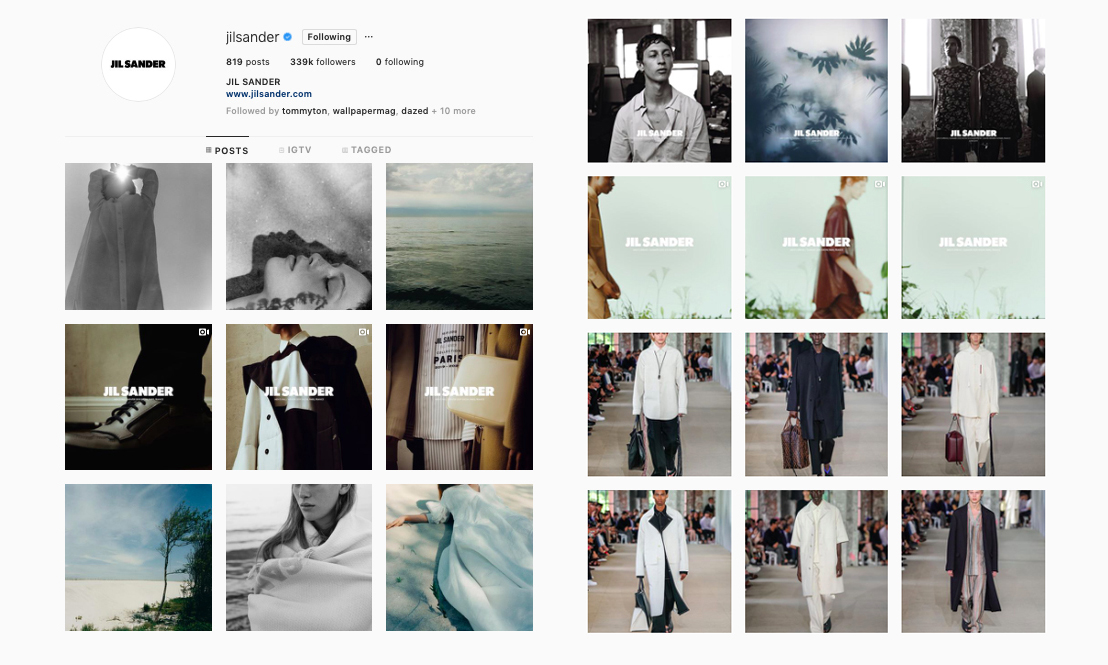 JIL SANDER：我不是极简主义者