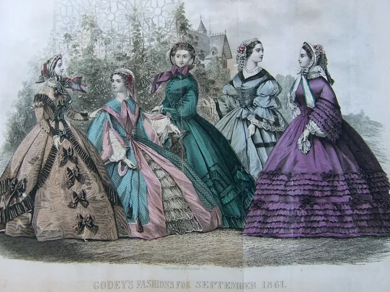 《戈迪女士杂志》,1861年9月